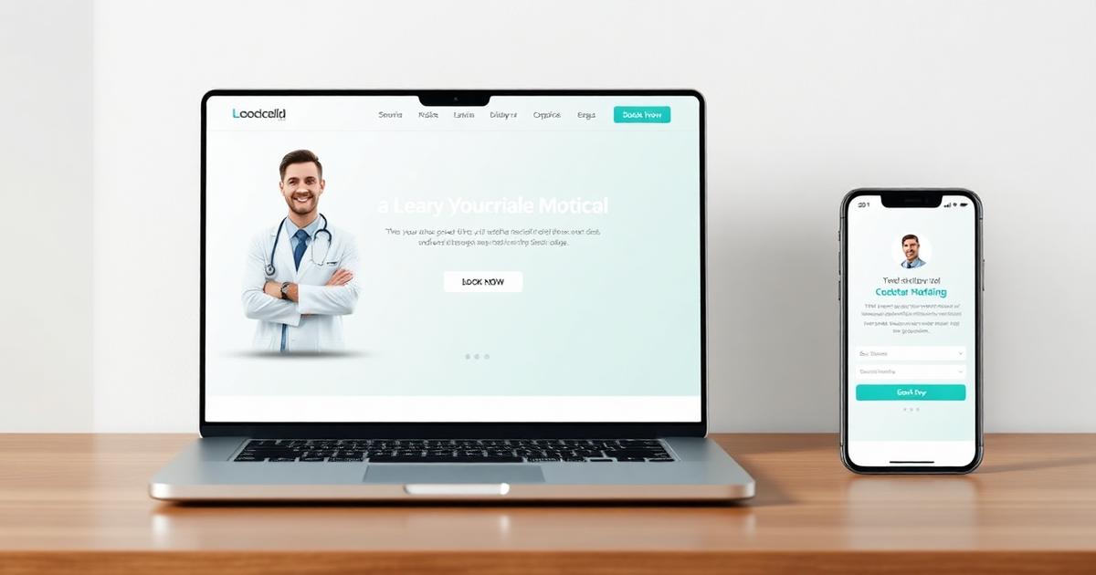 Landing page profissional: o novo cartão de visitas do médico moderno — Blog Salus Hub